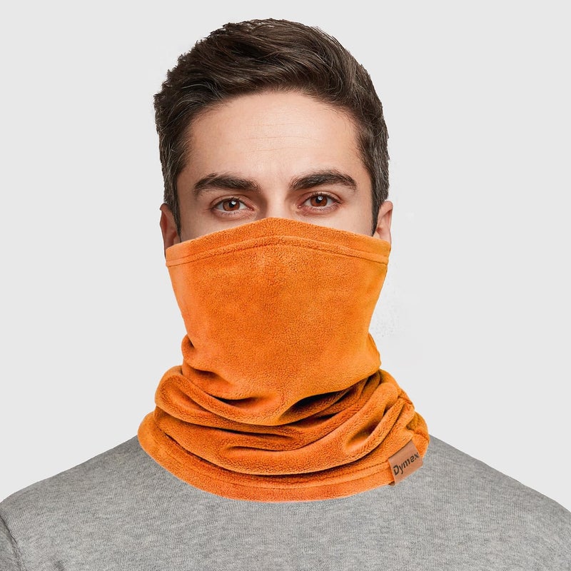 Dymex Winter Neck Warmer Gaiter Fleece Neck Cover Cotton Balaclava Windproof Face Cover Mask for Women Men - Image 2